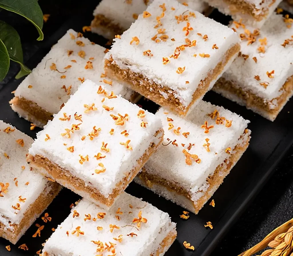 Osmanthus cake is a kind of traditional pastry.