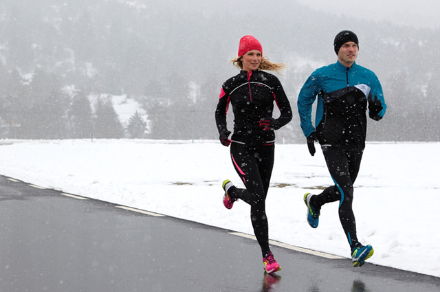 What should you pay attention to when running in winter