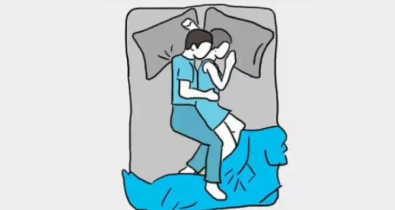 Common "sleeping positions" between couples, which is the best choice?