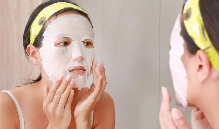 Can wash face after putting on the mask?