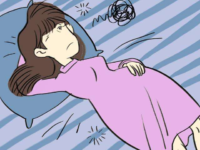 What sleeping positions do pregnant women sleep at night
