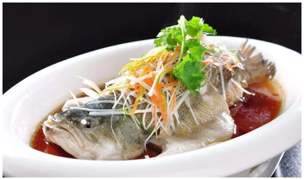 Steamed Sea Bass