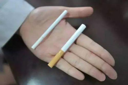 Which type of cigarette is more harmful thick cigarettes or thin cigarettes