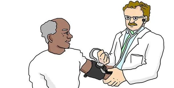 high blood pressure and kidneys symptoms in man