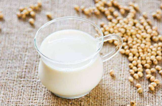 Drinking soy milk is good for health