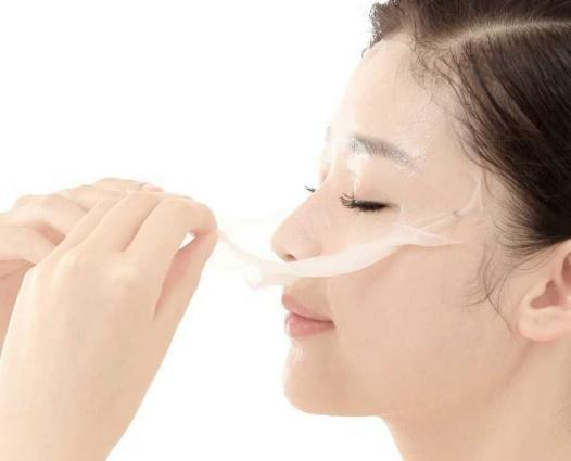 Apply the mask directly after washing your face