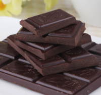 How many pieces of dark chocolate should eat per day female male