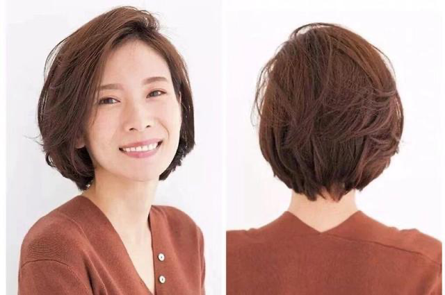 what are the benefits of cut short hair at the age of 40 to 50