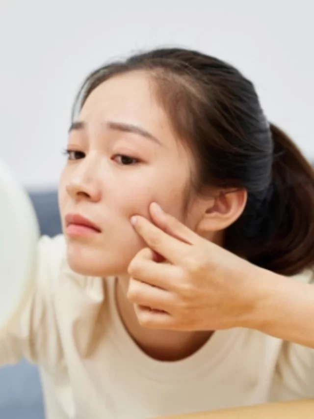What causes pimples on the front and back?