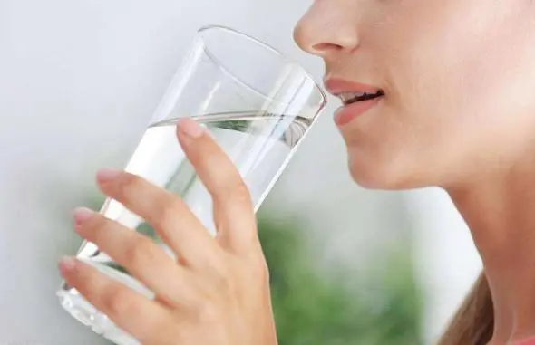 Quit beverages, alcohol, drink plenty of water