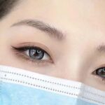 What is the correct procedure for eyebrow tattooing?