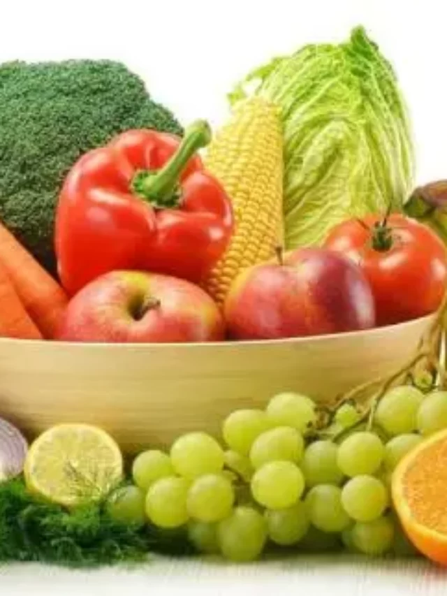 Eat more fresh fruits and vegetables