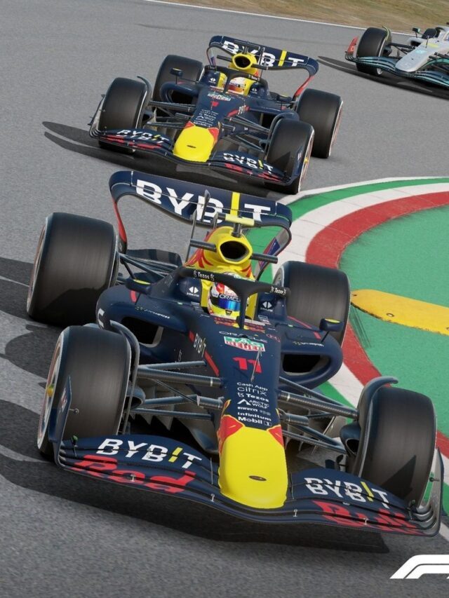 F1 racing cars