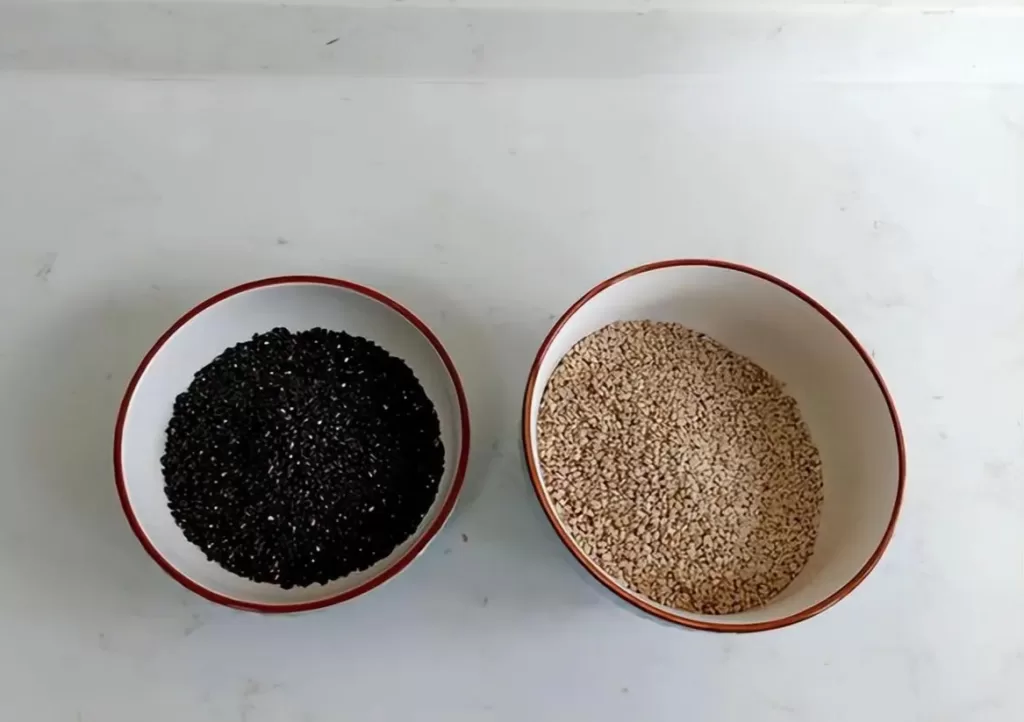   Black sesame and white sesame, which one should you eat?