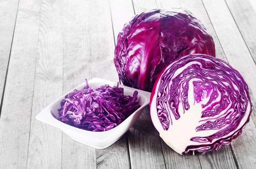  2. Purple cabbage juice