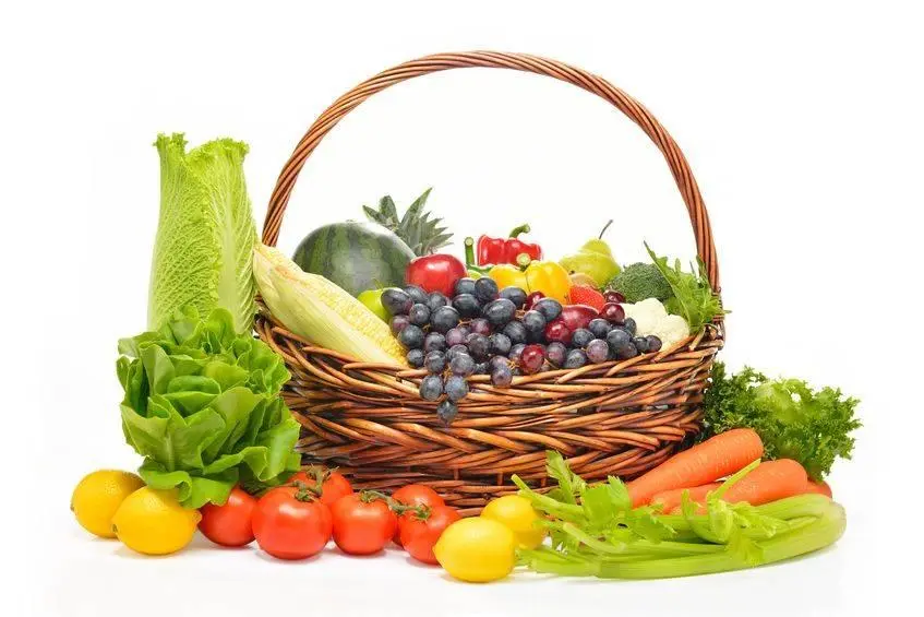 Fifth, eat more fruits and vegetables