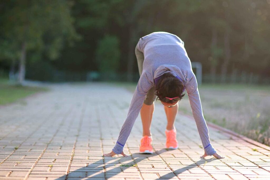  4. Warm up before running