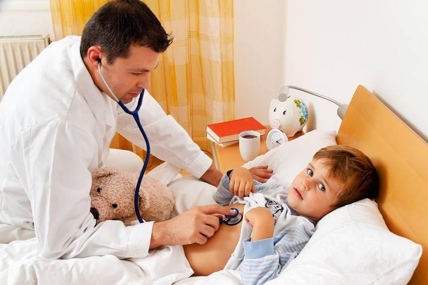 Symptoms of pneumonia in a Child