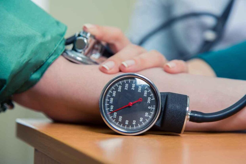 Patients with high blood pressure
